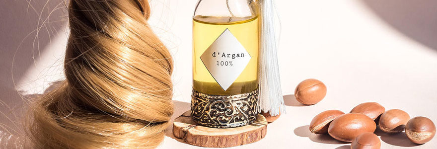 Huile d'argan cheveux