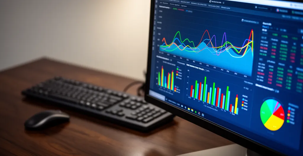 Tableau de bord affichant l'analyse des encours clients et concentration des retards